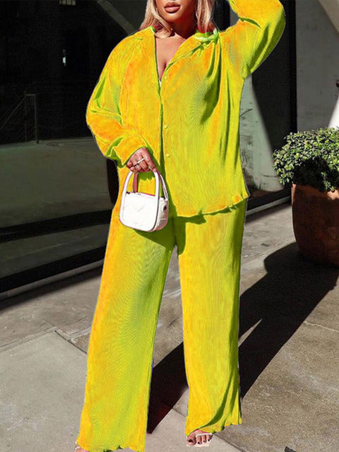 Olivia Solid Suit Set