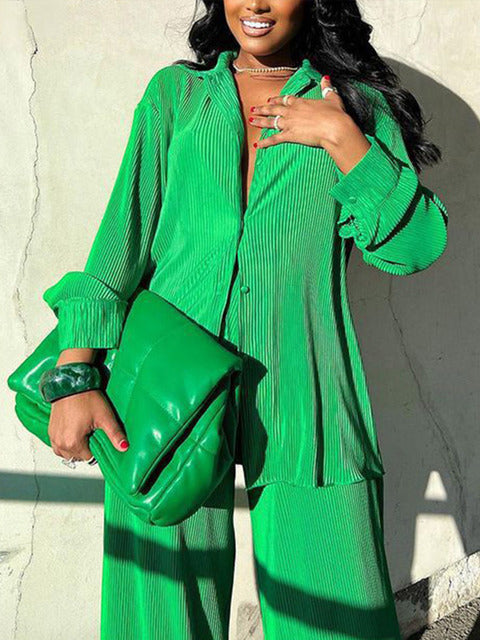 Olivia Solid Suit Set