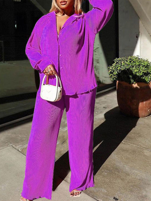 Olivia Solid Suit Set