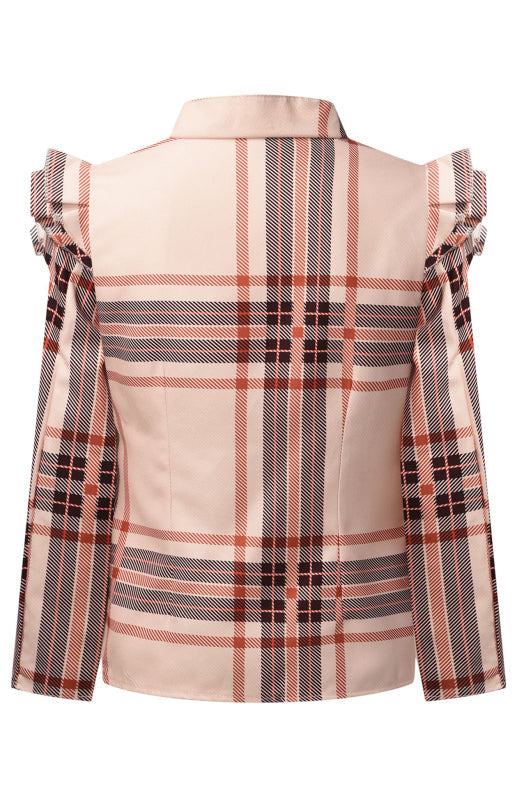 Becki Long Sleeve Printed Coat