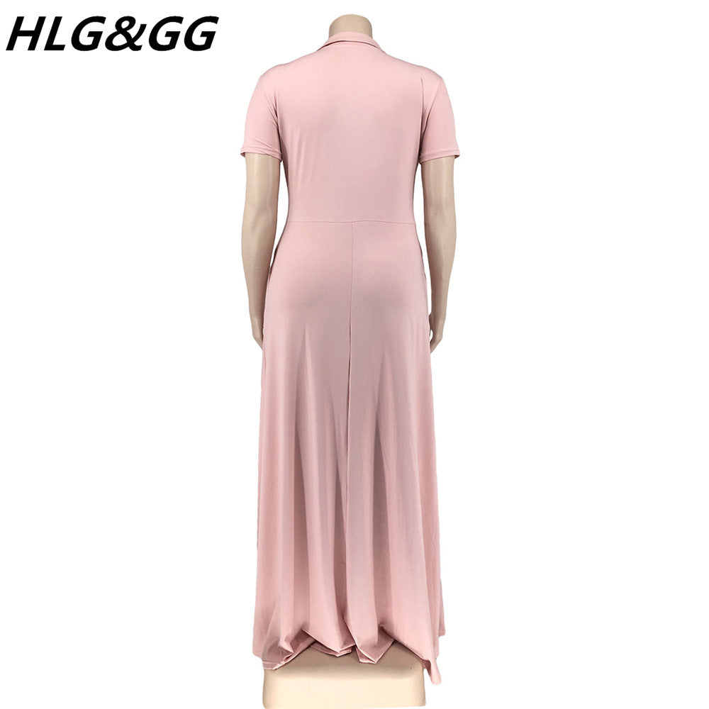 Aneika A-Line Long Plus Size Dress
