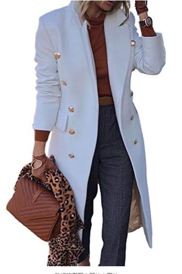 Faith Double Breasted Long Blazers