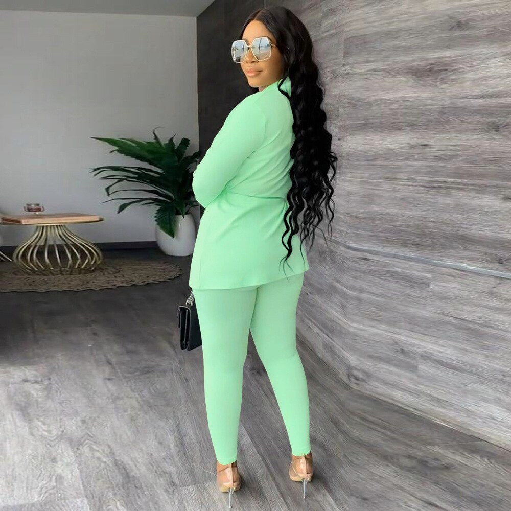 Shamika Two-piece Suit Set