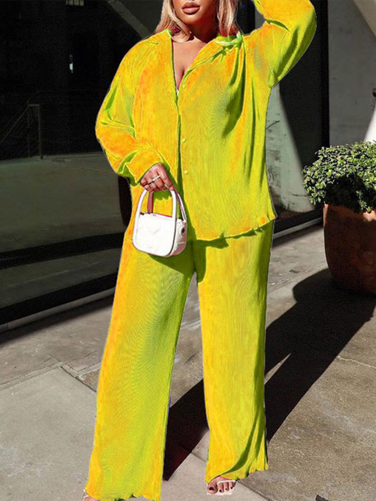 Olivia Solid Suit Set