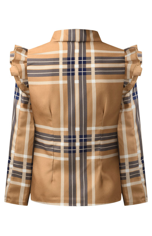 Becki Long Sleeve Printed Coat