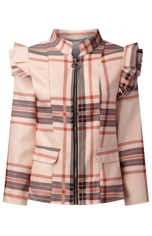 Becki Long Sleeve Printed Coat