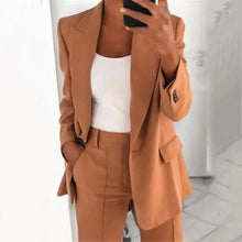 Load image into Gallery viewer, Mora Solid Color Blazer Long Sleeve
