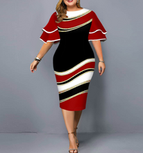 Load image into Gallery viewer, Elle Elegant Dress Plus Size
