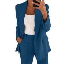 Load image into Gallery viewer, Mora Solid Color Blazer Long Sleeve
