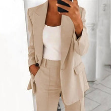 Load image into Gallery viewer, Mora Solid Color Blazer Long Sleeve
