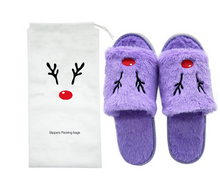 Load image into Gallery viewer, Women Christmas Slippers Plush

