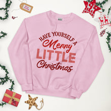 Load image into Gallery viewer, MERRY LITTLE CHRISTMAS GRAPHIC SWEATSHIRT
