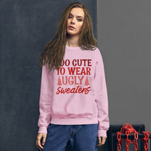 Load image into Gallery viewer, TOO CUTE GRAPHIC SWEATSHIRT
