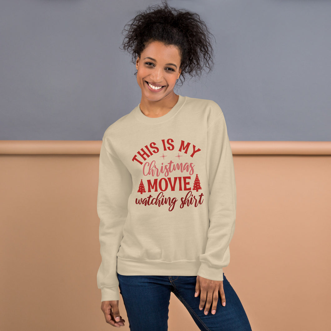 CHRISTMAS MOVIE GRAPHIC SWEATSHIRT