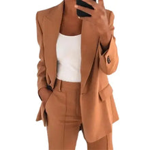 Load image into Gallery viewer, Mora Solid Color Blazer Long Sleeve
