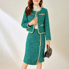 Load image into Gallery viewer, Runway Winter Tweed Dress Set
