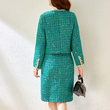 Load image into Gallery viewer, Runway Winter Tweed Dress Set
