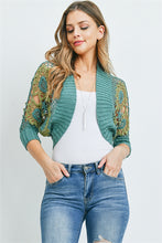 Load image into Gallery viewer, AYAH TEAL OLIVE TOP
