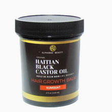 Load image into Gallery viewer, Haitian Black Castor Oil: Kumquat Hair Growth Balm (4oz)
