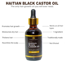 Load image into Gallery viewer, Haitian Black Castor Oil: Original (2oz)
