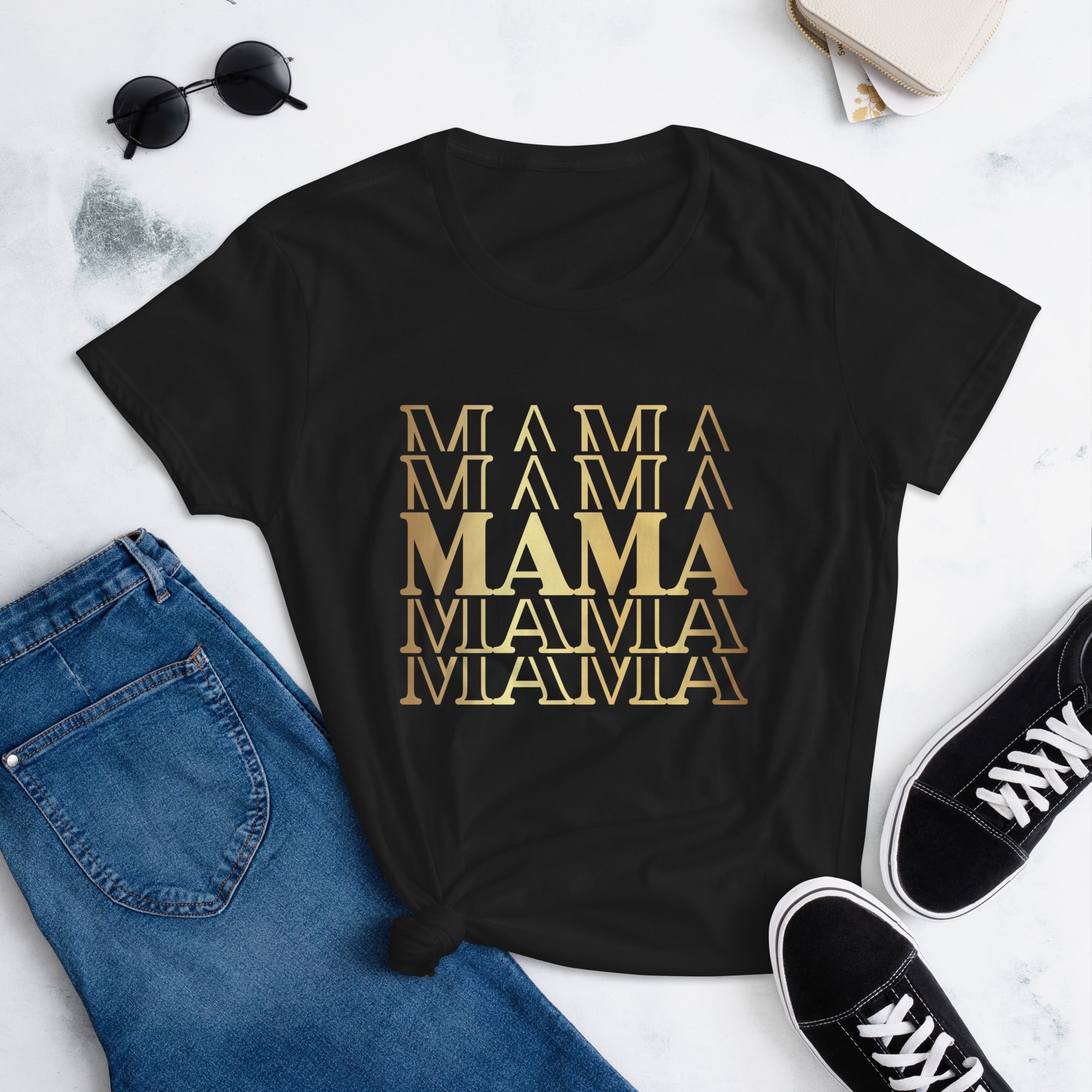 My Mama Women short sleeve t-shirt