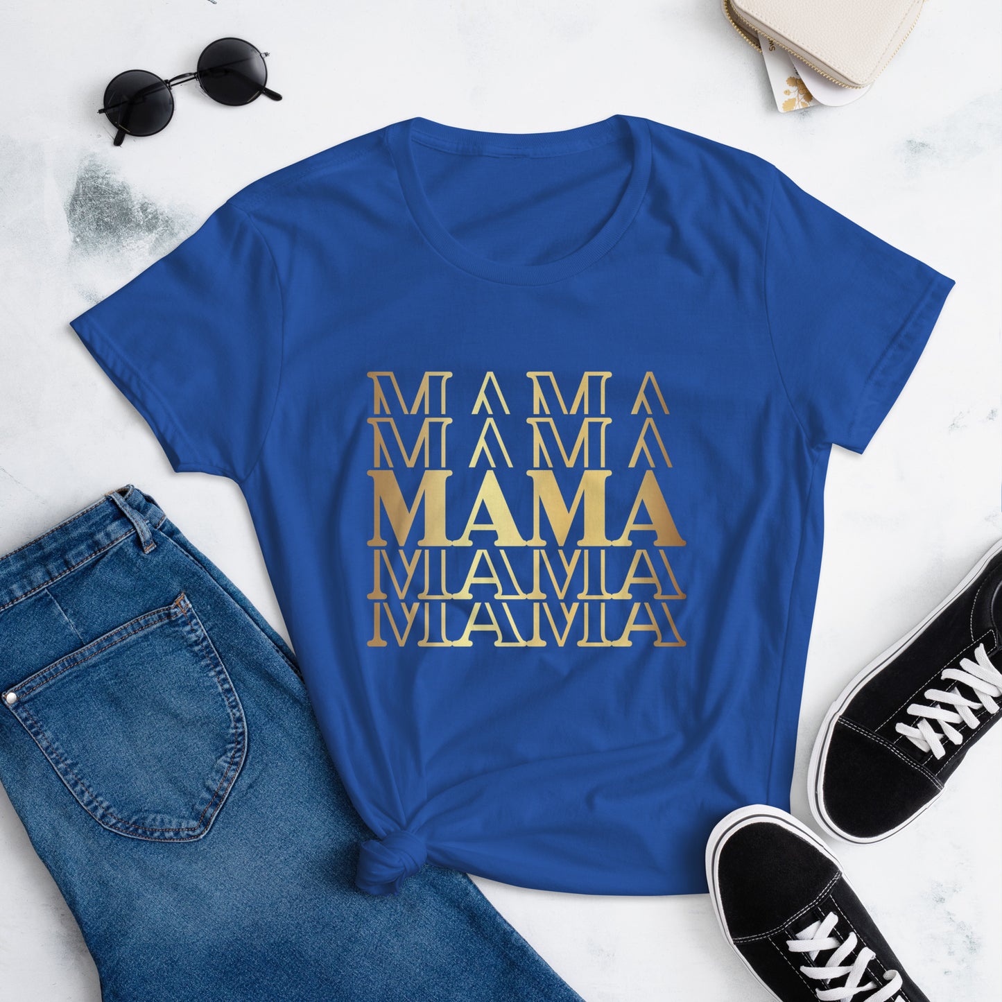 My Mama Women short sleeve t-shirt